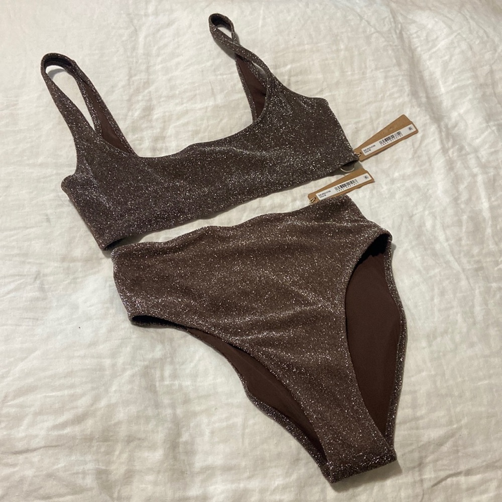 SKIMS GLITTER SWIM NWT